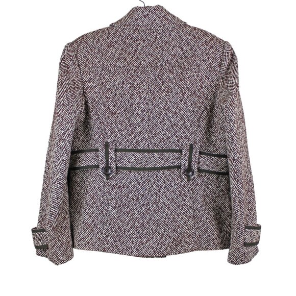 Gilani Double-breasted Tweed Jacket - Picture 3 of 16